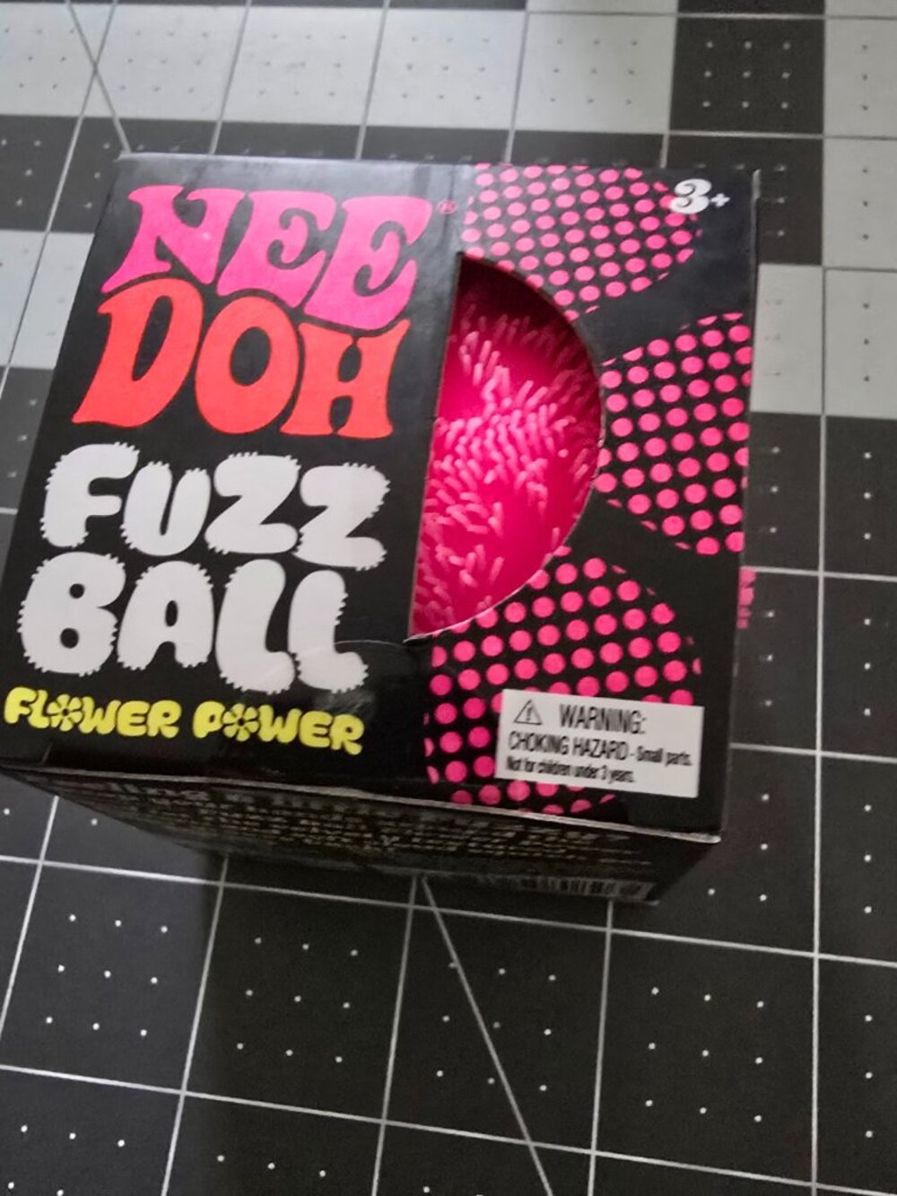 ✨NEW✨Nee Doh Fuzz Ball - Pink